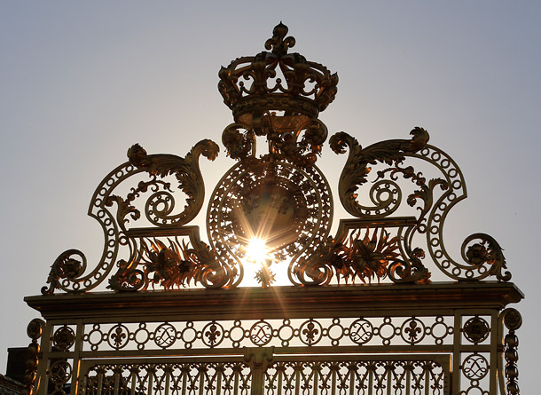 Versailles chateau gates