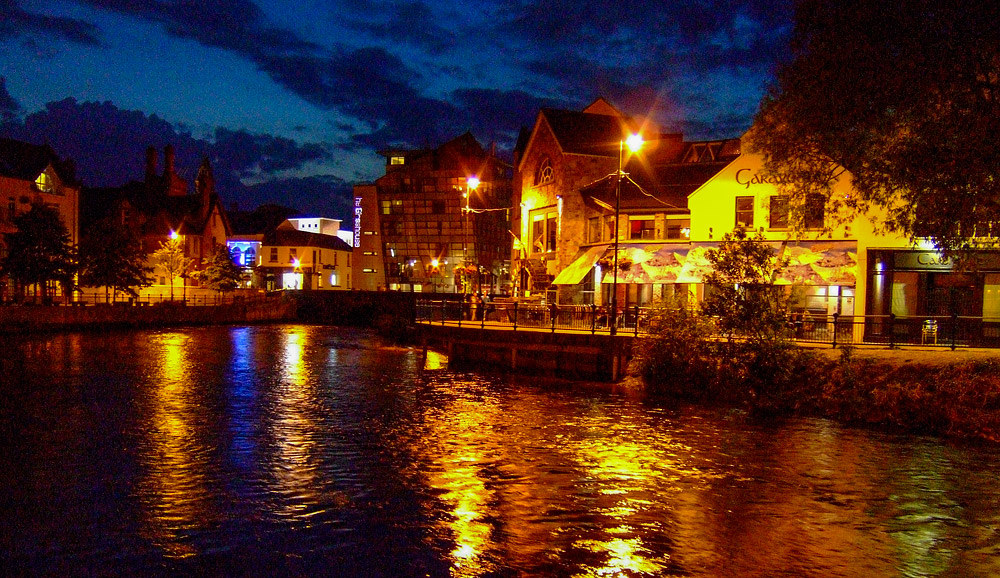 Sligo city evening