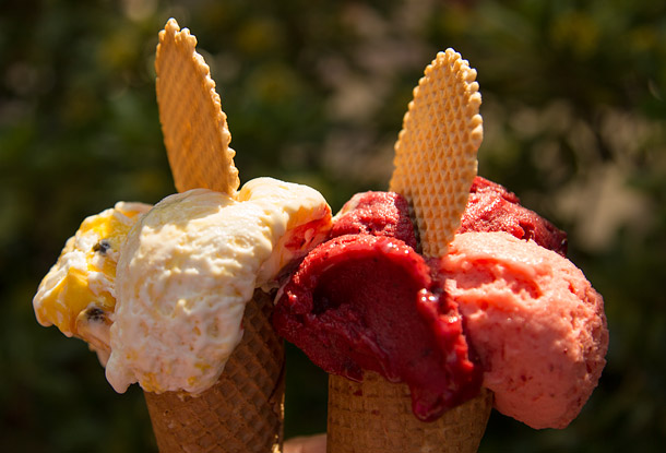 Italian ice-cream