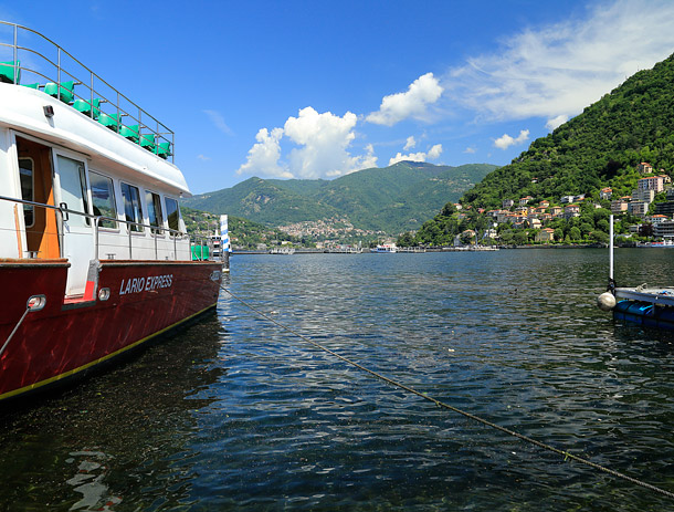 Lake Como boats