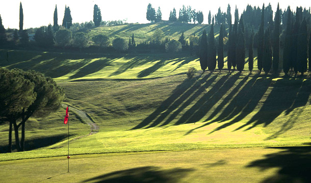 Ugolino golf course - classically Tuscan