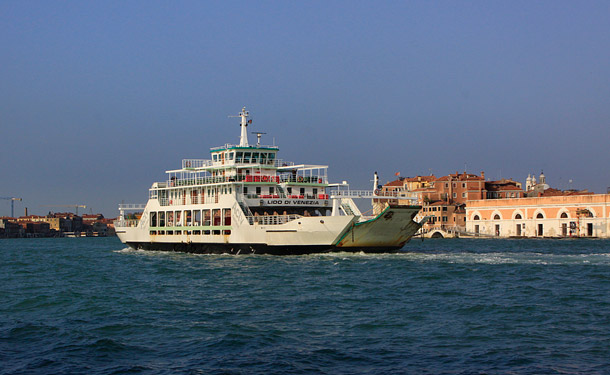 Venice car ferry