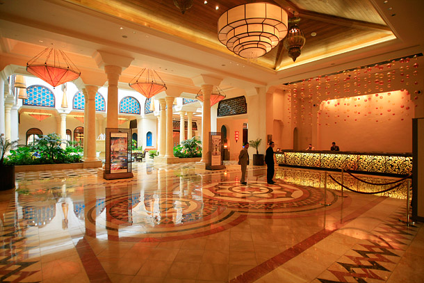 Mazagan hotel lobby
