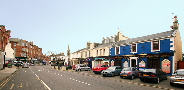 Troon town centre