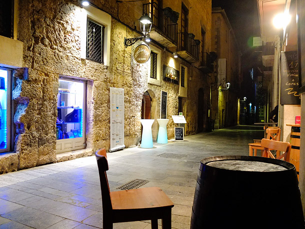Tarragona tapas bars - evening