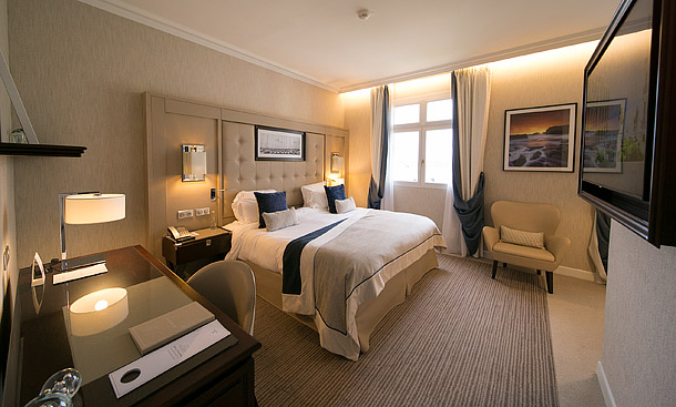 The Grand Hotel Dinard - bedroom