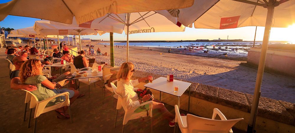 Sundowners in Cadiz Cadiz sunset