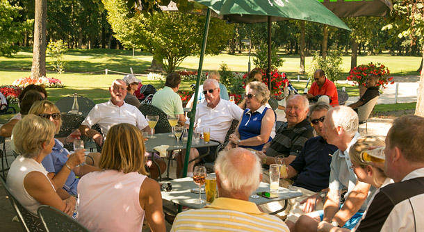 Taittinger mixed pairs golf holiday.